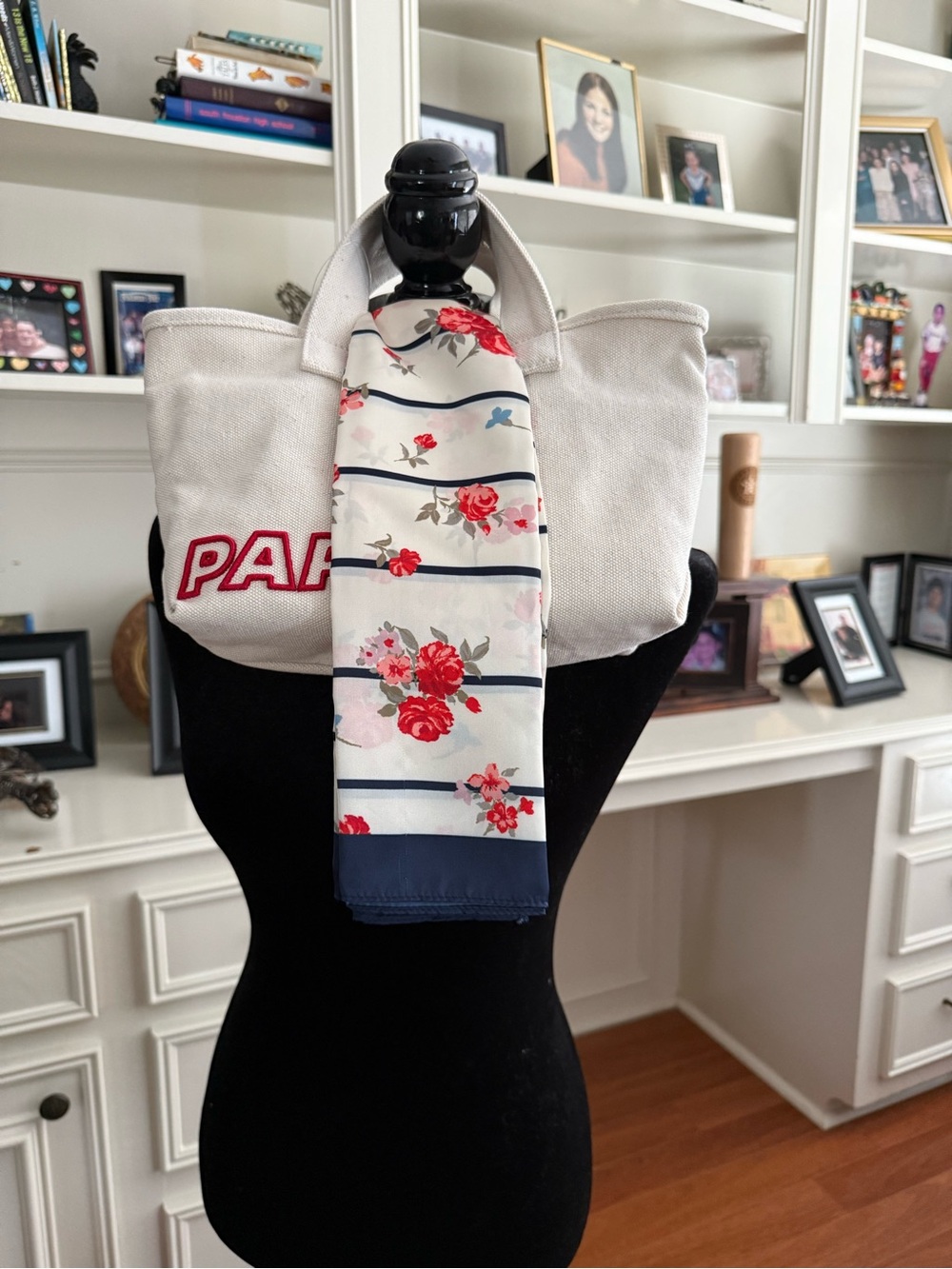 NWT PARKE X TARGET BUNDLE MINI Tote with Floral Scarf
